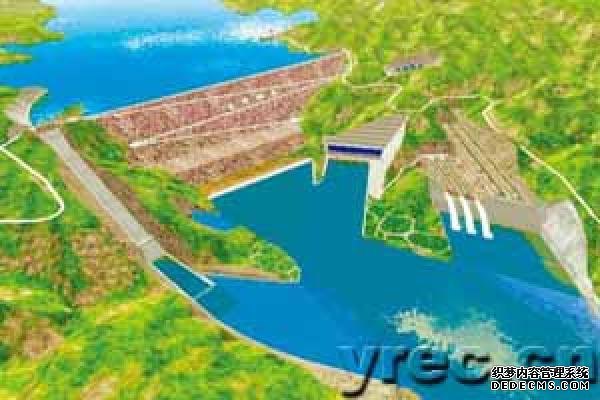 古贤水利枢纽效果图 黄河勘测规划设计有限公司官网 图